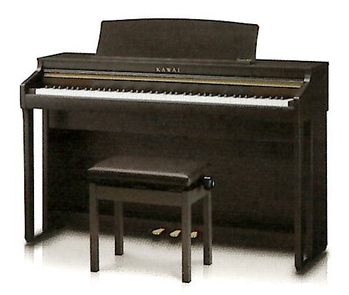 KAWAI 木製鍵盤 電子ピアノ CA501R 25年購入(23年製) 新品未使用（試弾