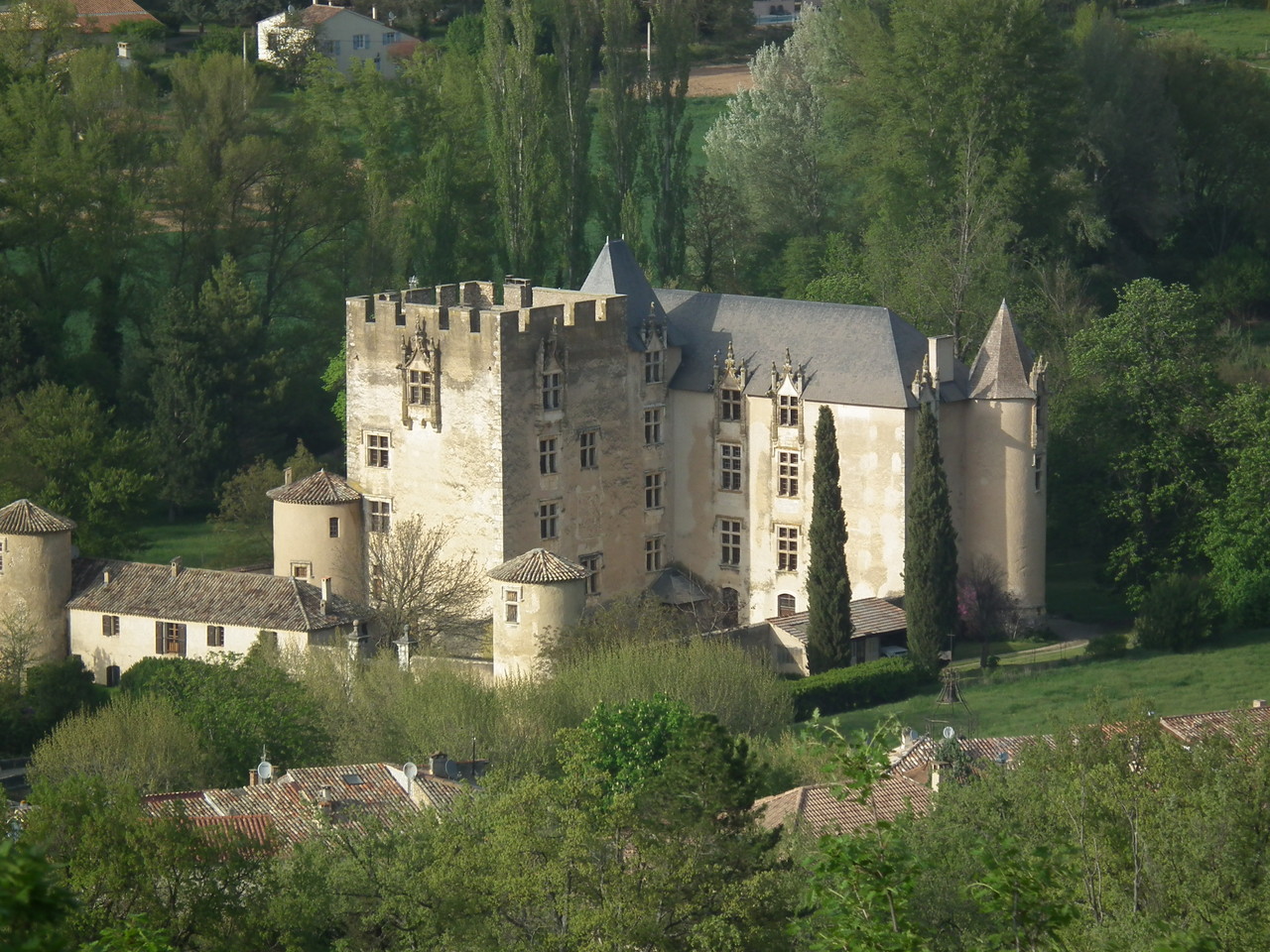 Castillo de Alemagne en Provence.