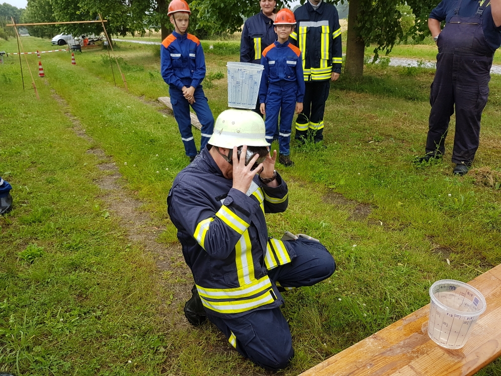 FFw Marnitz I bei den Wasserspielen