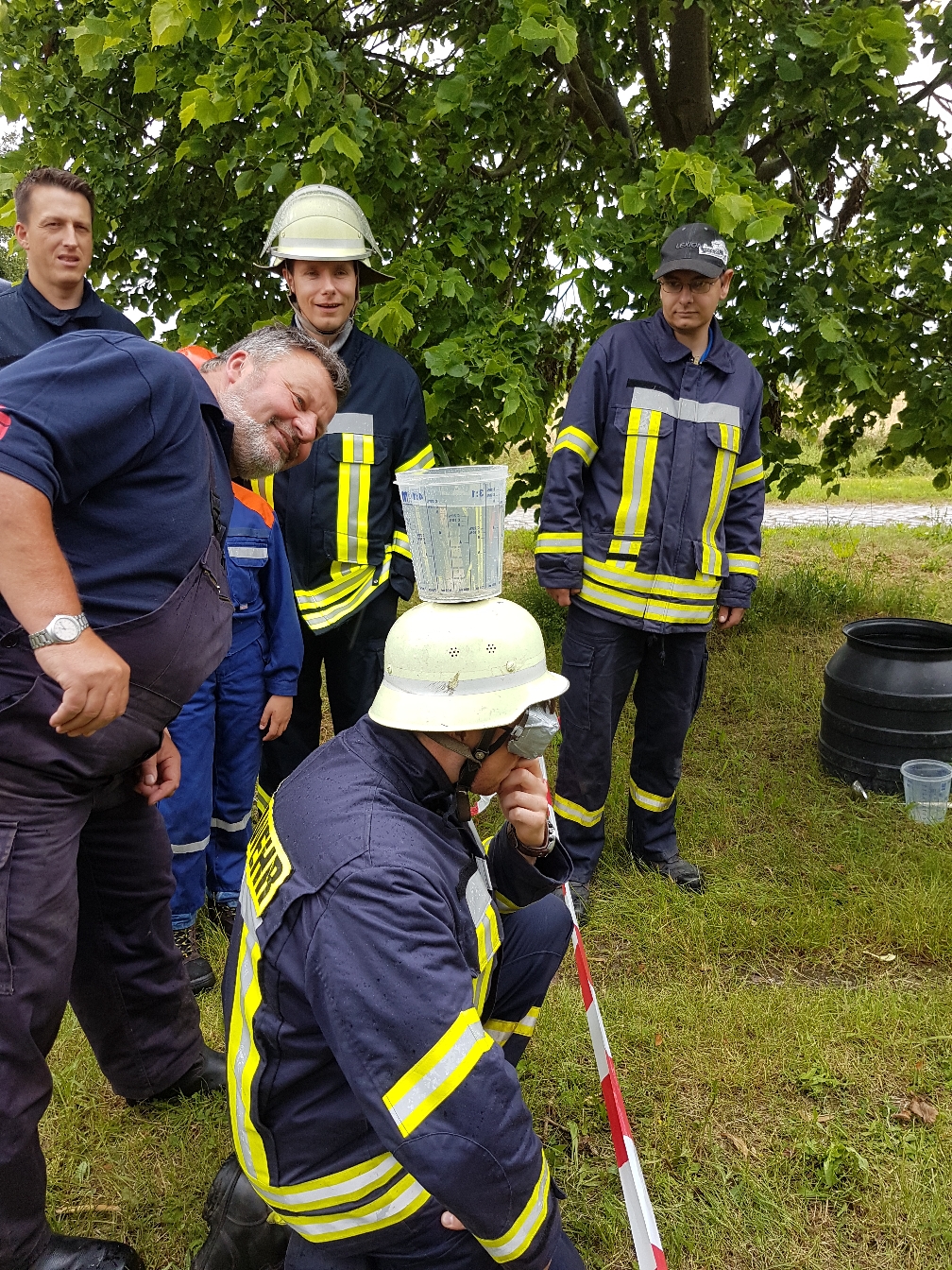 FFw Marnitz I bei den Wasserspielen