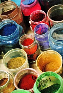 Pigments pour patines, peintures et décors