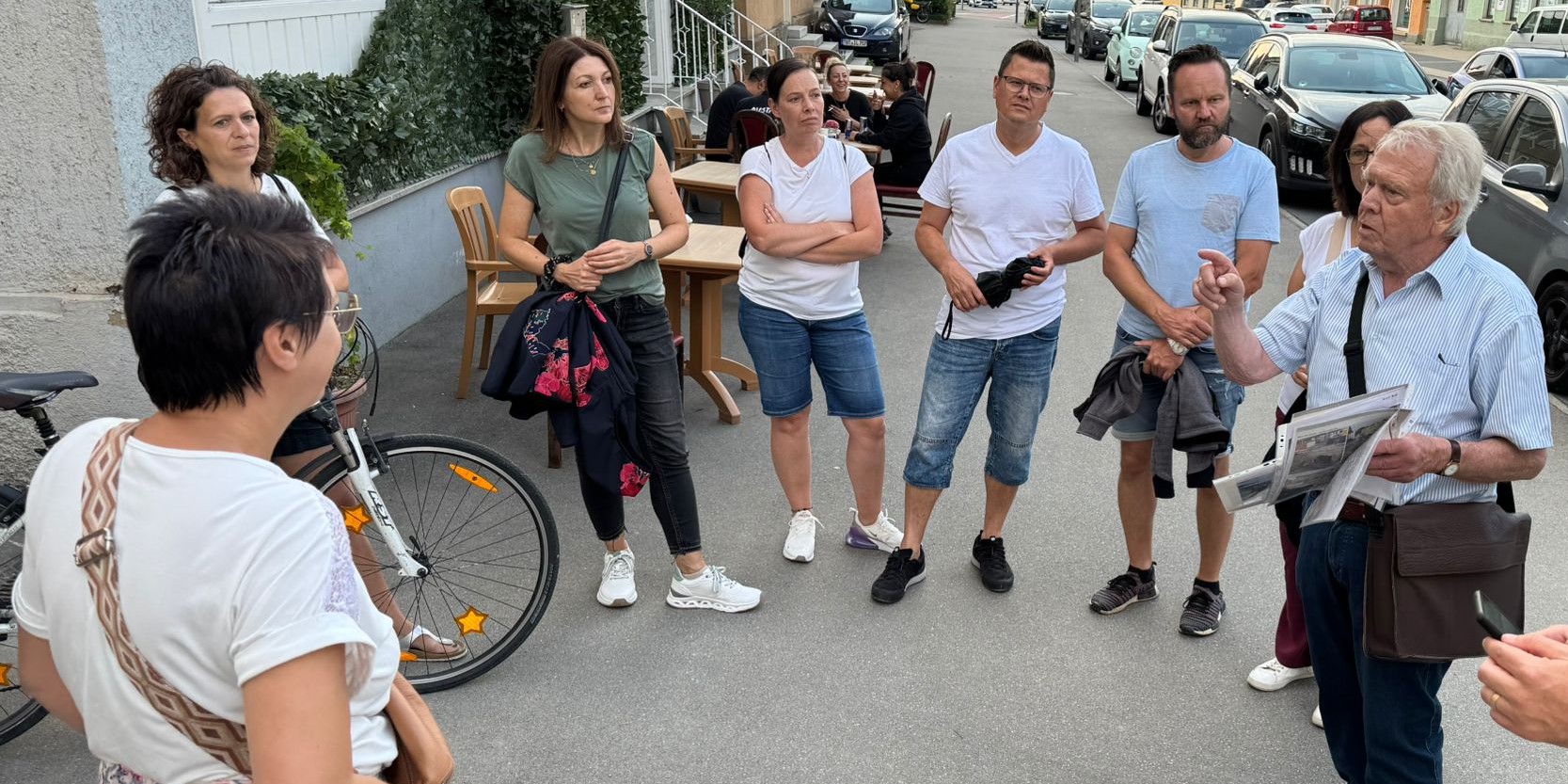Mit Peter Schuhmacher auf Gässle-Tour