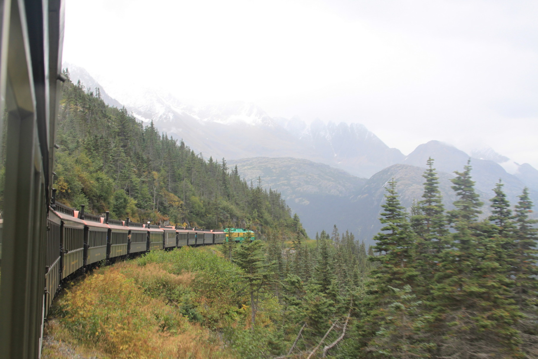 Unterwegs nach Skagway