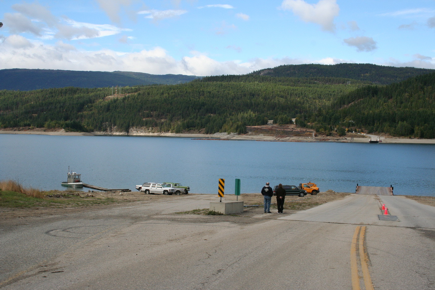 Fährüberfahrt am Arrow Lake