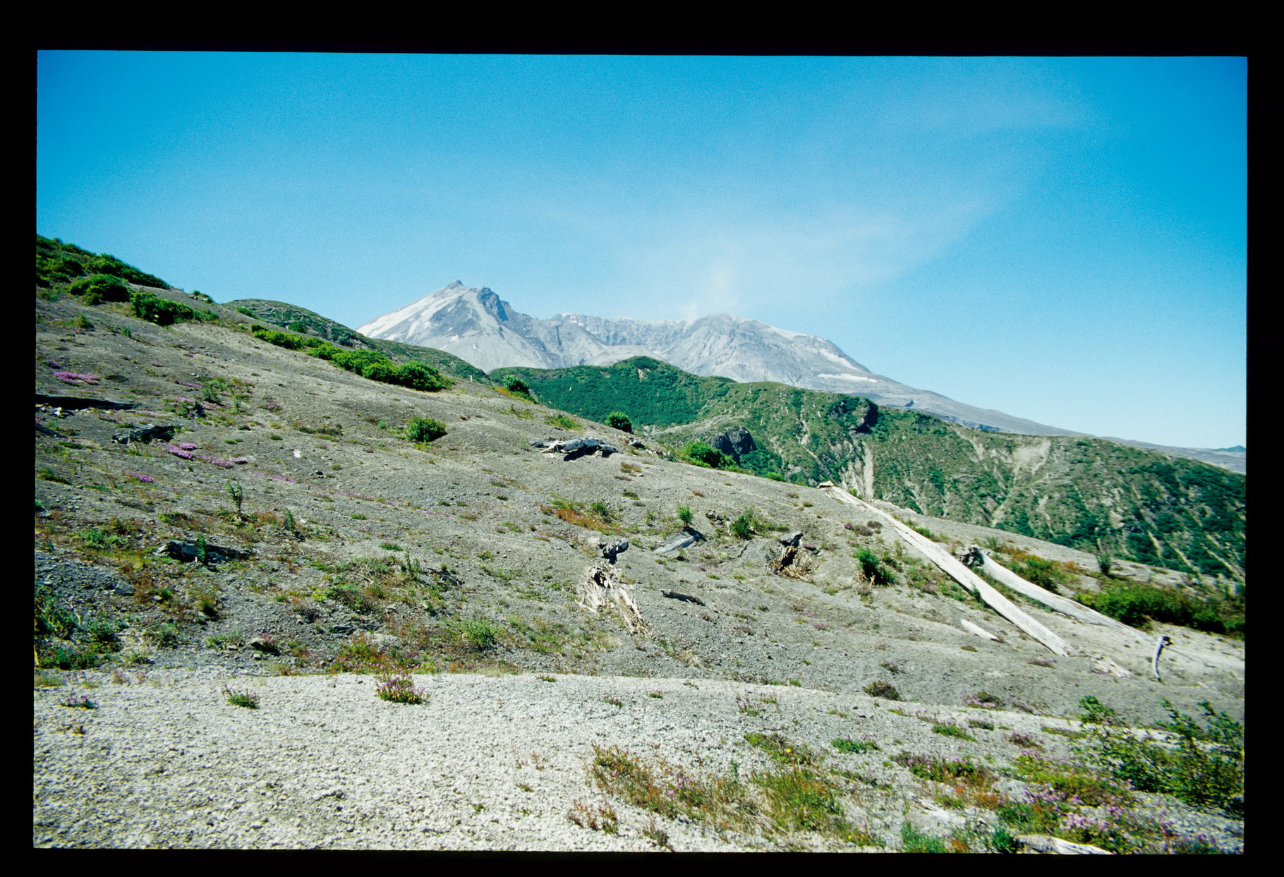 Mt. St. Helens - er raucht immer noch.