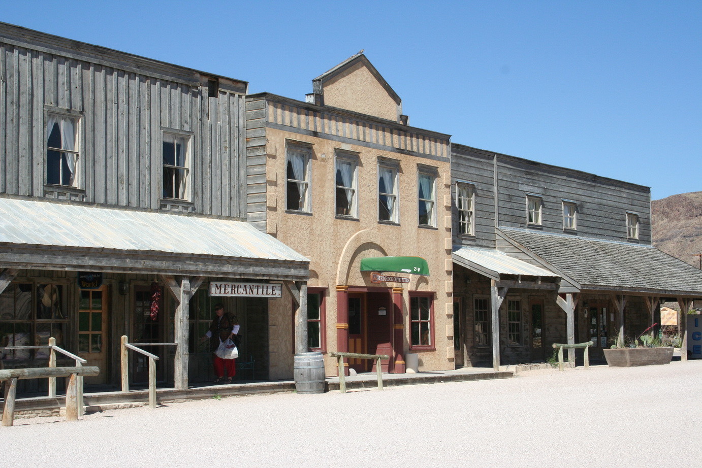 Hauptstrasse in Lajitas