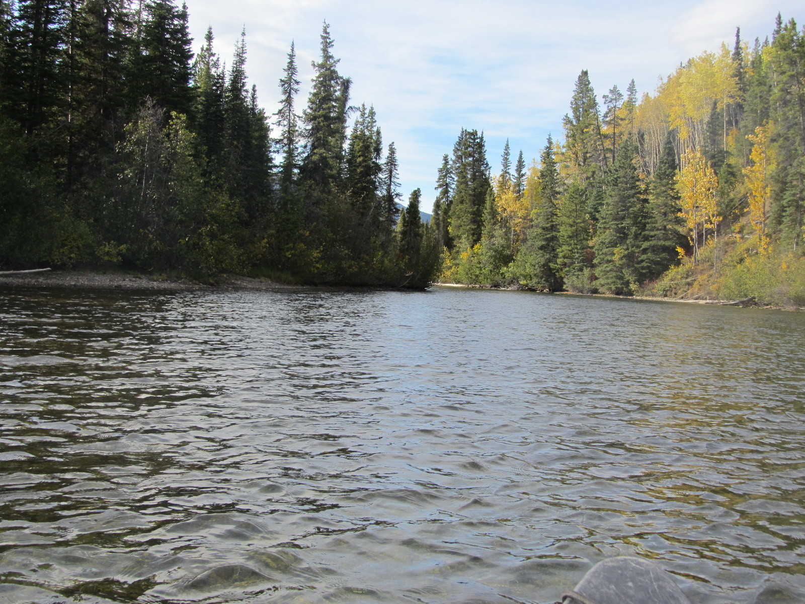 Verbindungsfluss vom Quiet Lake zum Sandy Lake