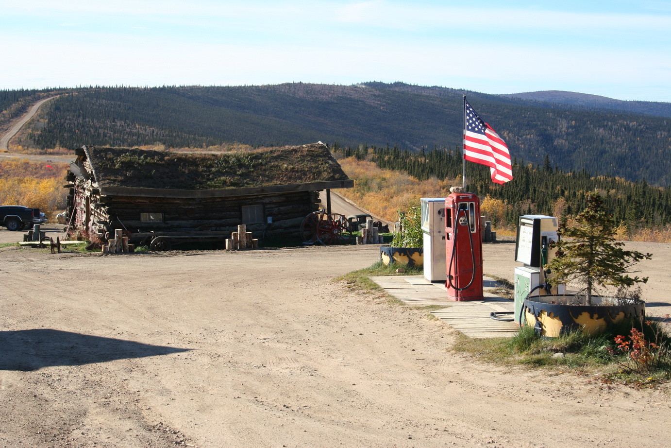 Am Top of the World Highway