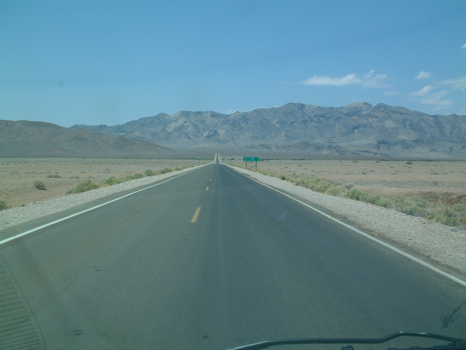 Fahrt zum Death Valley