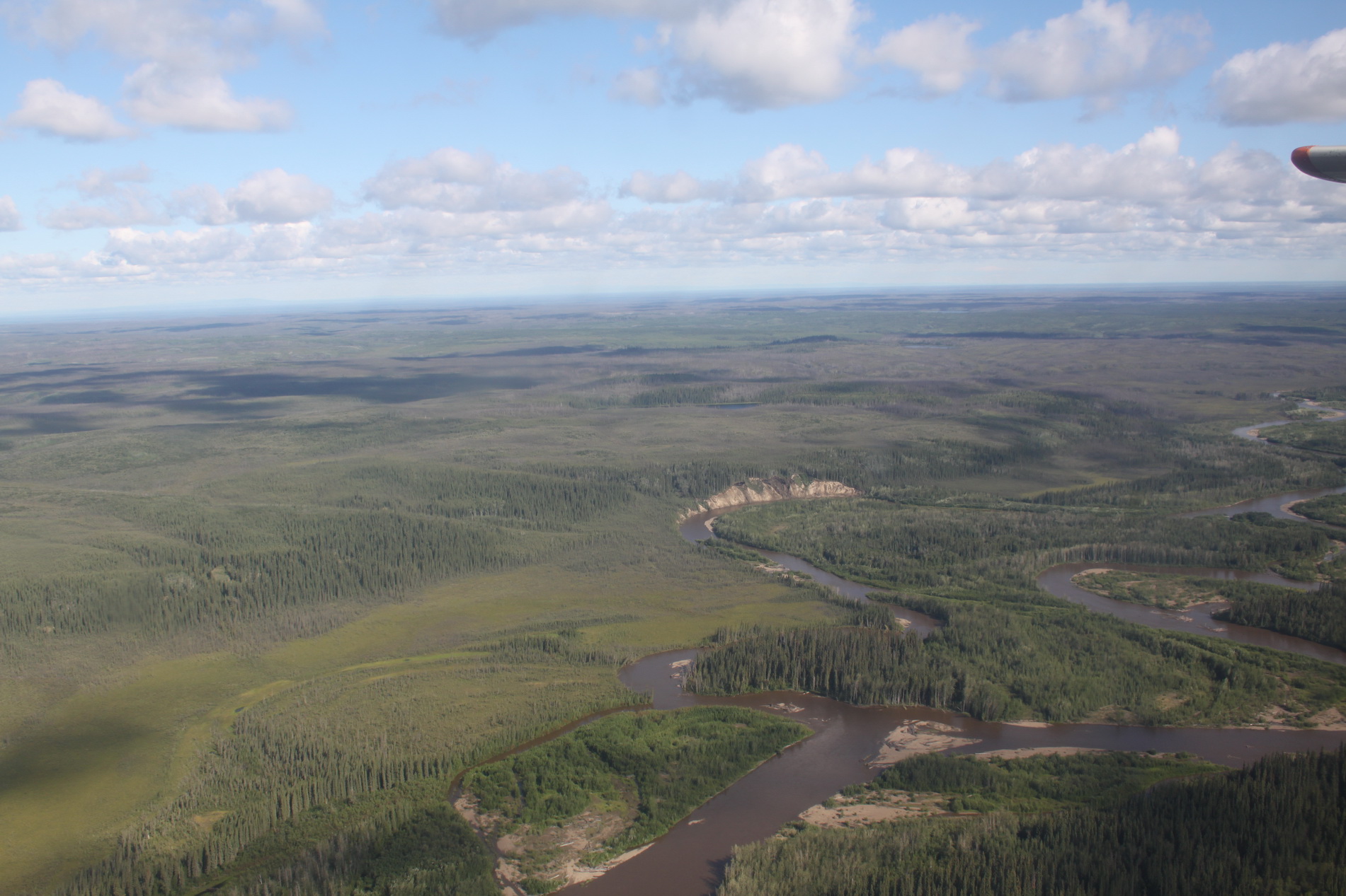 Rückflug nach Fairbanks