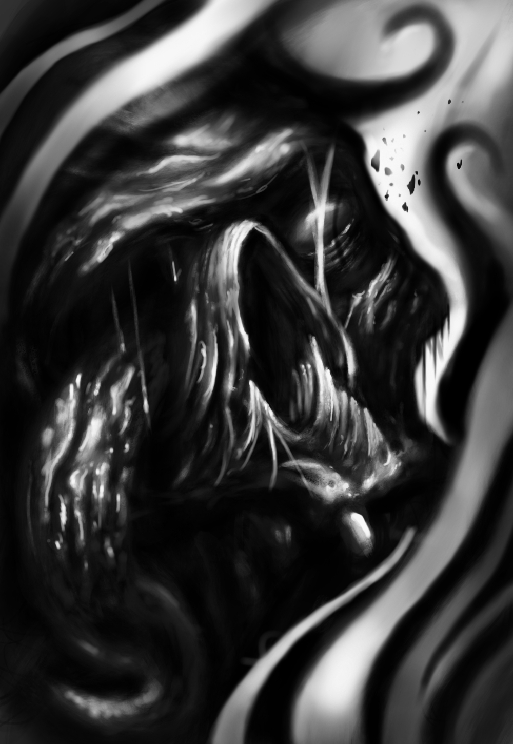 Kunstmalerei - Josh Vangore Death & Decay