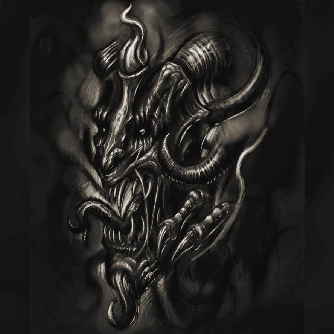 Kunstmalerei - Josh Vangore Death & Decay