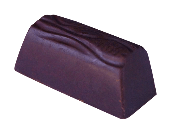 caramel aux noix enrobé de chocolat noir