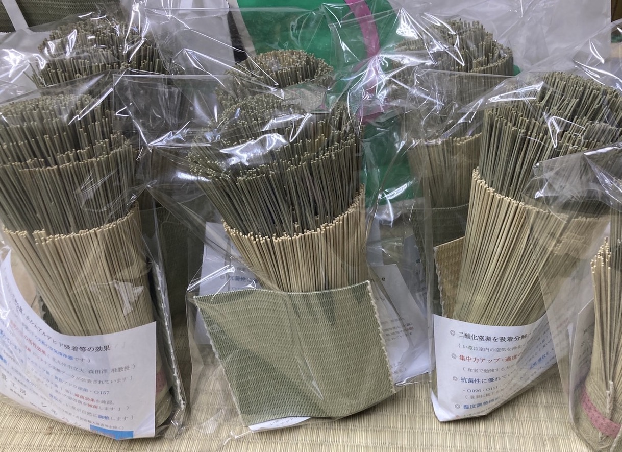 肥後物産通信12月号「い草の香り安眠効果事例」