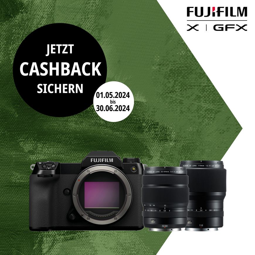 Fujifilm GFX Cashback Aktion