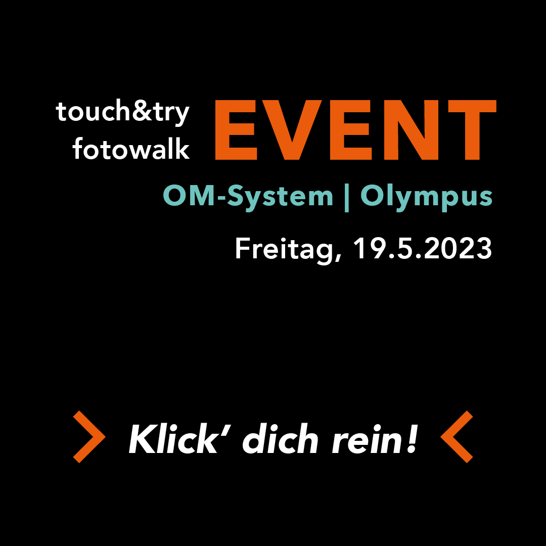 OM-System / Olympus Touch&Try und Fotowalk Wildpark