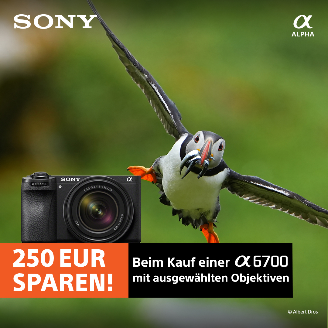 Sony Alpha 6700 Objektiv Kombo Aktion