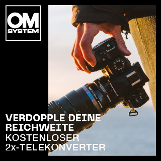 Olympus OM-System Teleobjektiv Aktion 2023