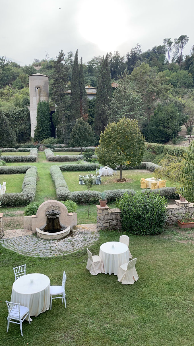 Borgo Boncompagni Ludovisi - сады
