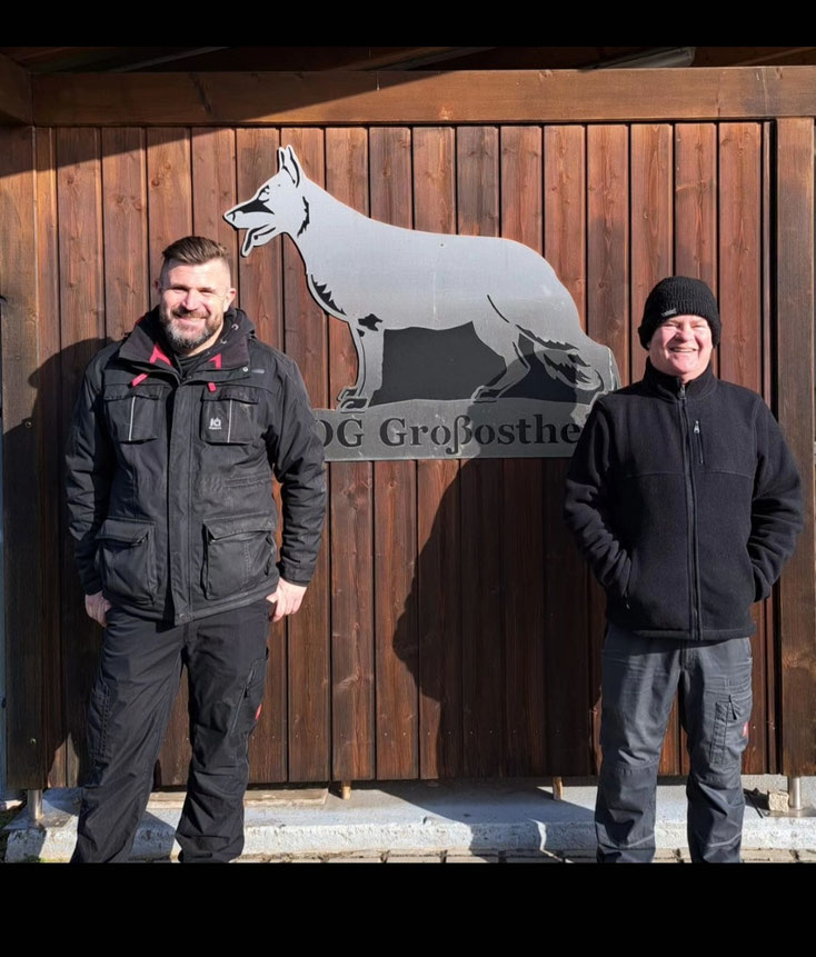 Christian Hein und Hubert Jäger / Prüfung in Großostheim