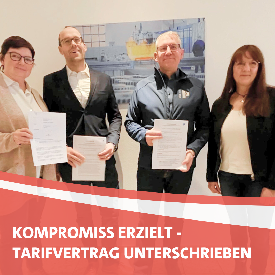 Tarifeinigung im Zahnradwerk Pritzwalk