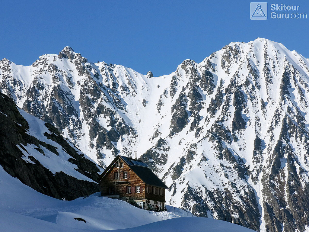 Gaulihütte 2205 m. Schweiz