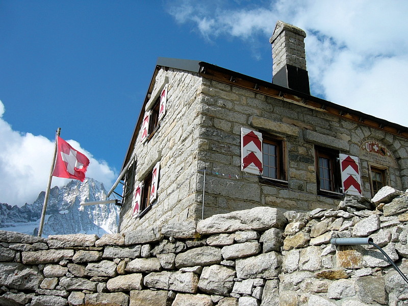 Baltschiederklause 2783 m, Schweiz, Wallis, berhuette