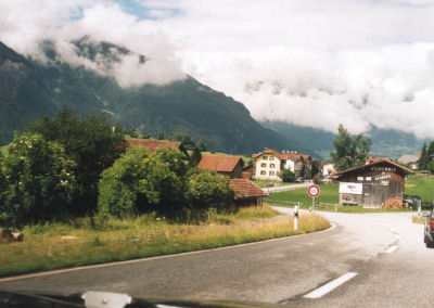 Onderweg tussen Davos en Tiefencastel