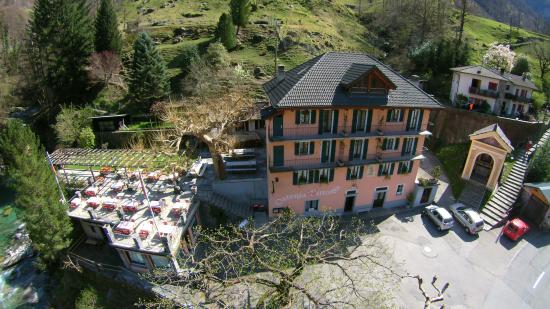 Ostaria Vittoria, Lavertezzo, Tessin, Valle Verzasca, Schweiz