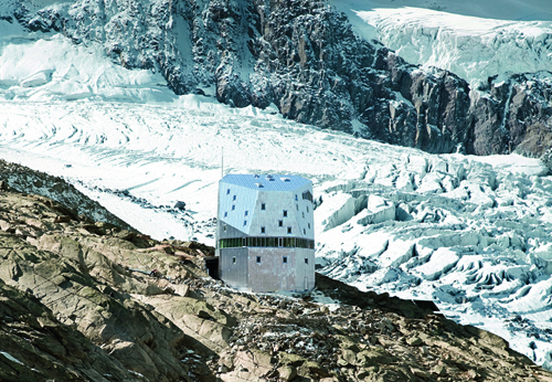 Monte Rosa Hütte Täsch Mattertal Schweiz Zwitserland