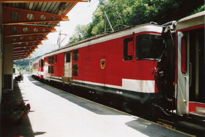 Locomotief van de FO-Bahn