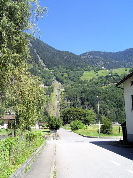 Piotta standseilbahn Ritom Leventina Schweiz Zwitserland