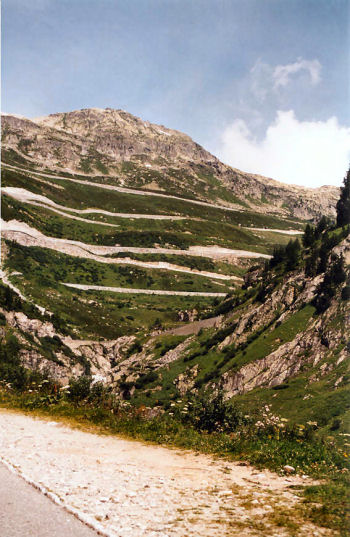 Grimselpasweg, Goms, Oberwald - Gletsch.