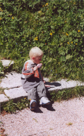 Glenn op de Bettmeralp