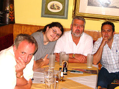 Thomas, Andi, Manfred und Karl Heinz