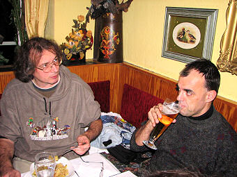 Michael M. Thurner mit Michi R.