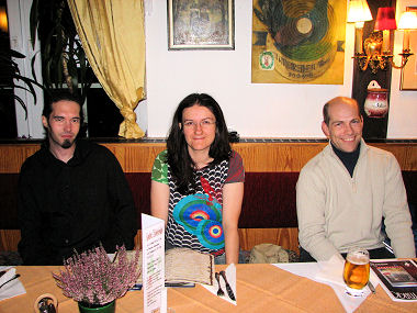 Die drei Neuen - Holger, Eva und Oliver (v.l.n.r.)