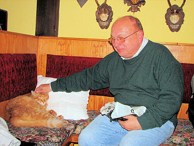 Hermann mit der Lokalkatze