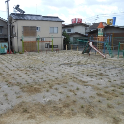 7月13日　たっぷりと散水します。