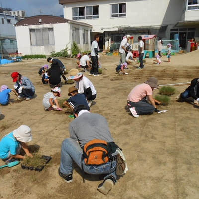 7月13日　80名もの方にご協力して頂きました。