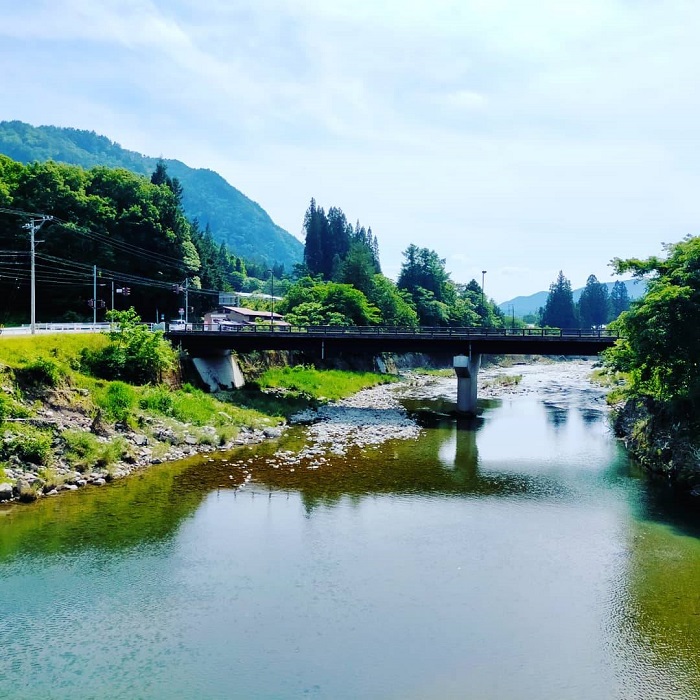 飛騨あさひの釣り場「美女橋」