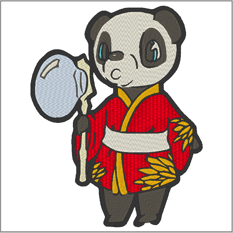 Panda Kimono 2