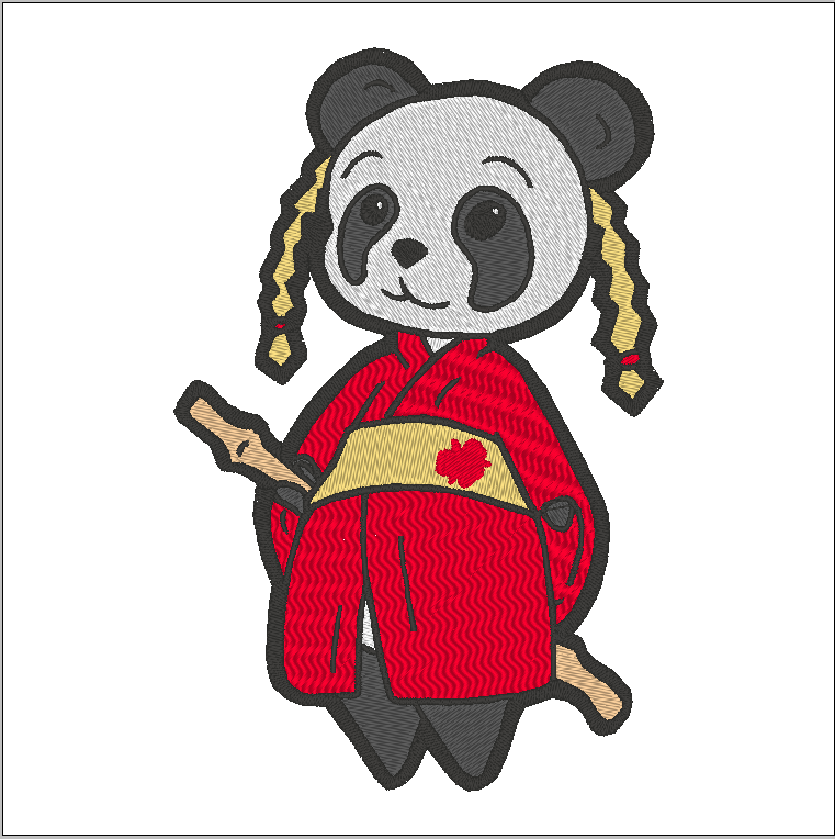 Panda Kimono 1