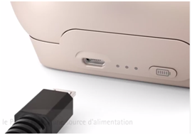 L'alimentation du power pack et du chargeur est la même