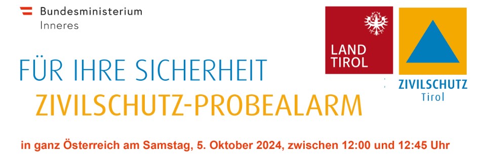 Zivilschutz Probealarm 2024