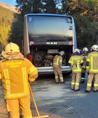 Brand Bus Hoadlstraße