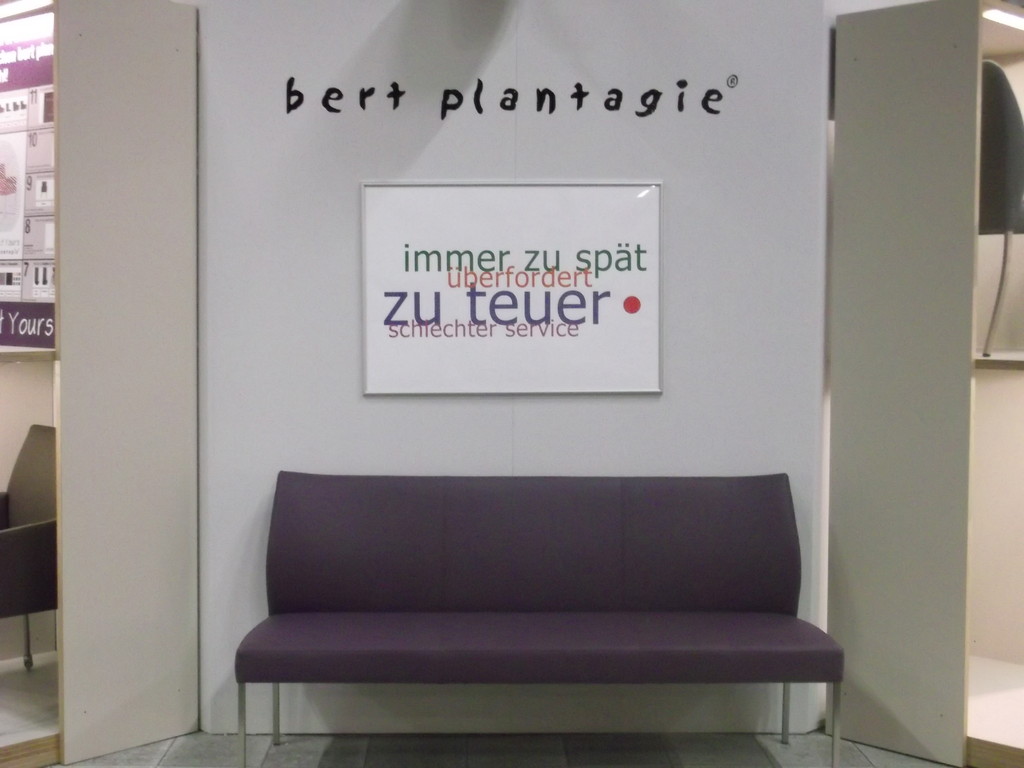 BERT PLANTAGIE | (Be-)Werbung mit Selbstironie