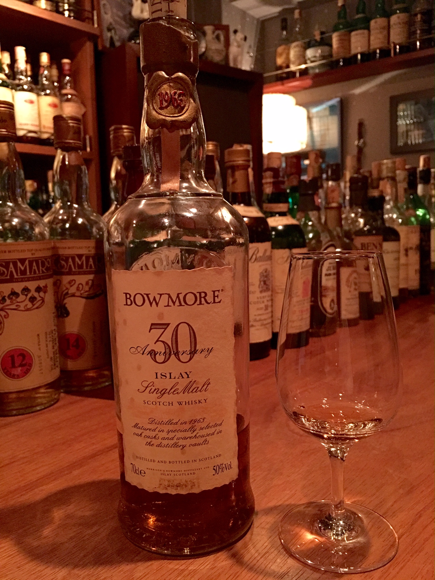 ボウモア 30年 空瓶 ボウモア30年 ドラゴン セラミックボトル（箱有