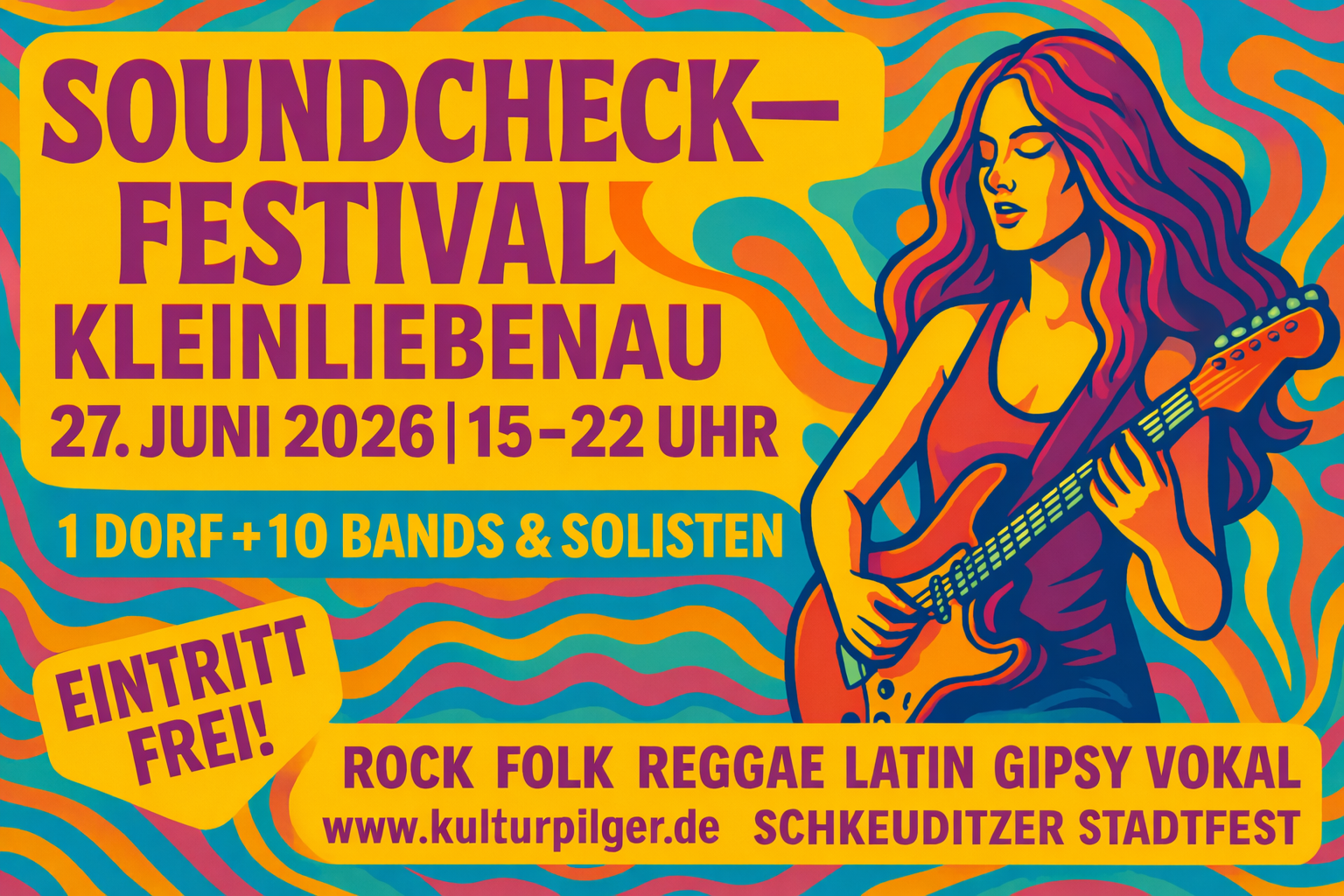 Soundcheck-Festival in Kleinliebenau geht in die zweite Runde