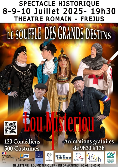 Spectacle LE SOUFFLE DES GRANDS DESTINS 8-9-10/07 (MAJ 25/06)
